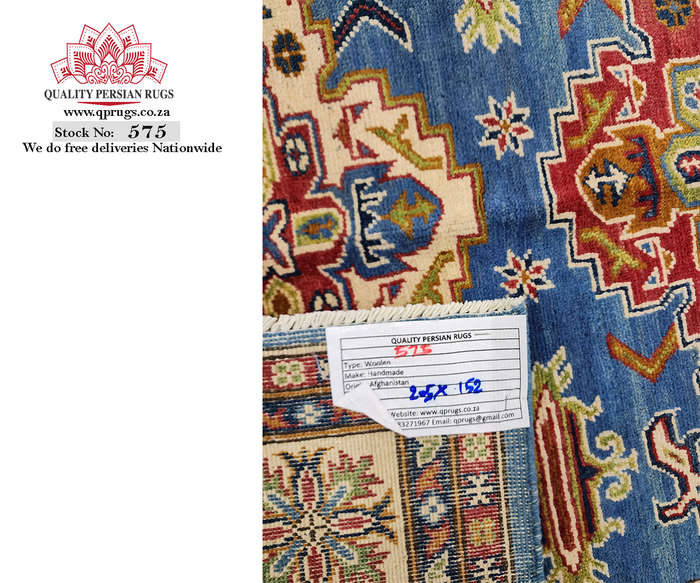 Beautiful Afghan Ariana Handmade Carpet 205 x 152 CM