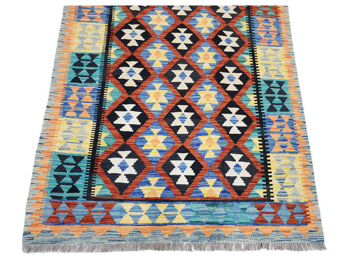 Fine Afghan Choubi kilim 174 x 129 CM