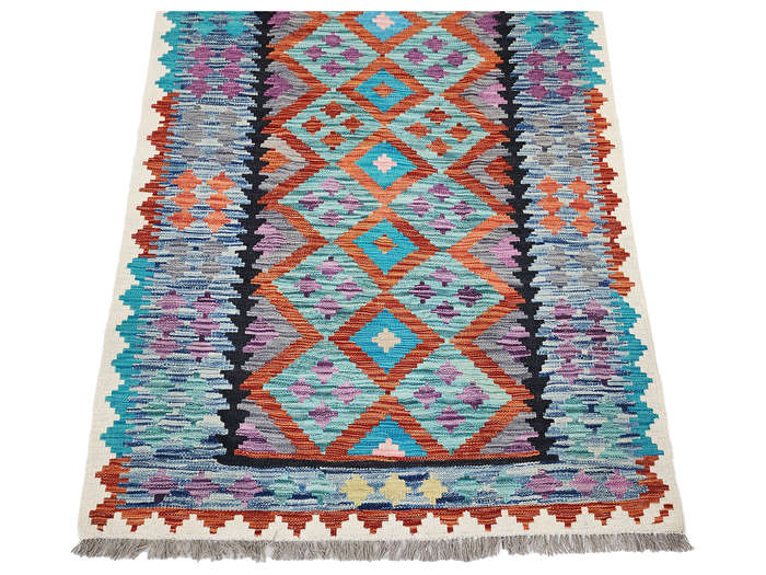 Stunning Afghan Choubi kilim 189 x 123 CM