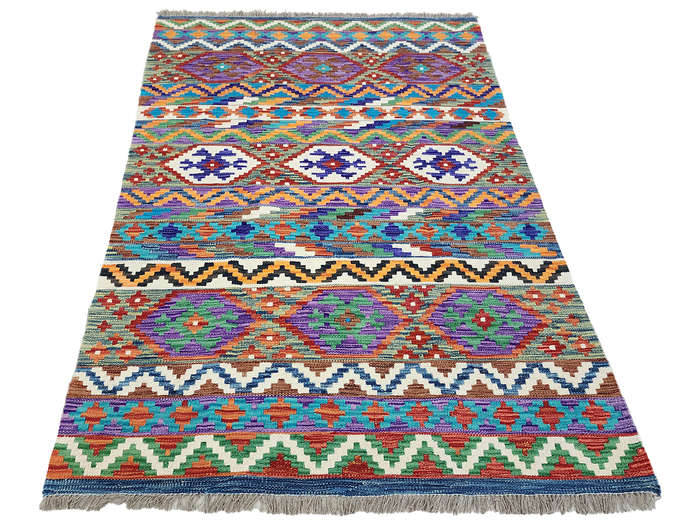 Gorgeous Afghan Choubi kilim 185 x 125 CM