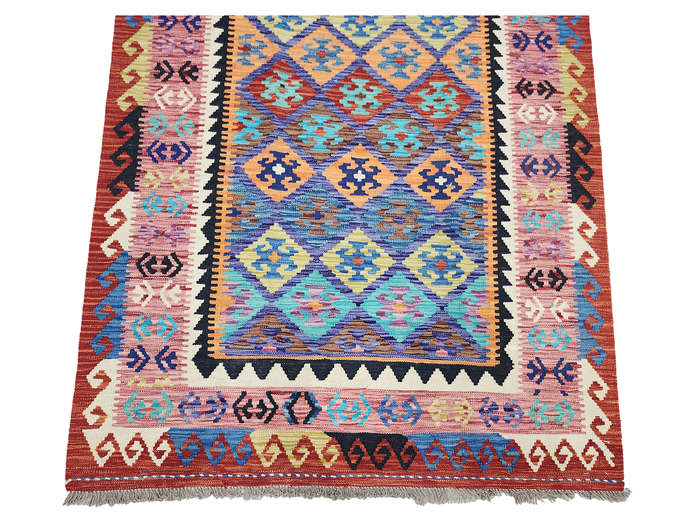Incredible Afghan Choubi kilim 174 x 133 CM