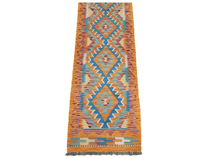 Beautiful Afghan Choubi Kilim Runner 194 x 65 CM