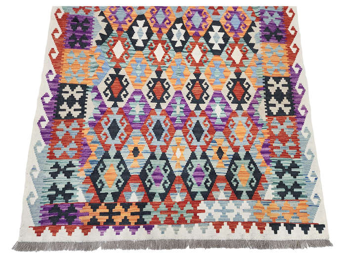Gorgeous Afghan Choubi Kilim 201 x 150 CM
