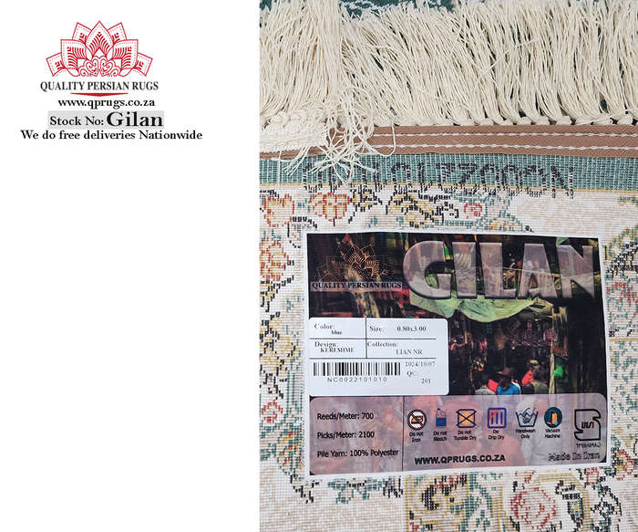 Stunning Persian Gilan Passage Runner 300 x 80 CM