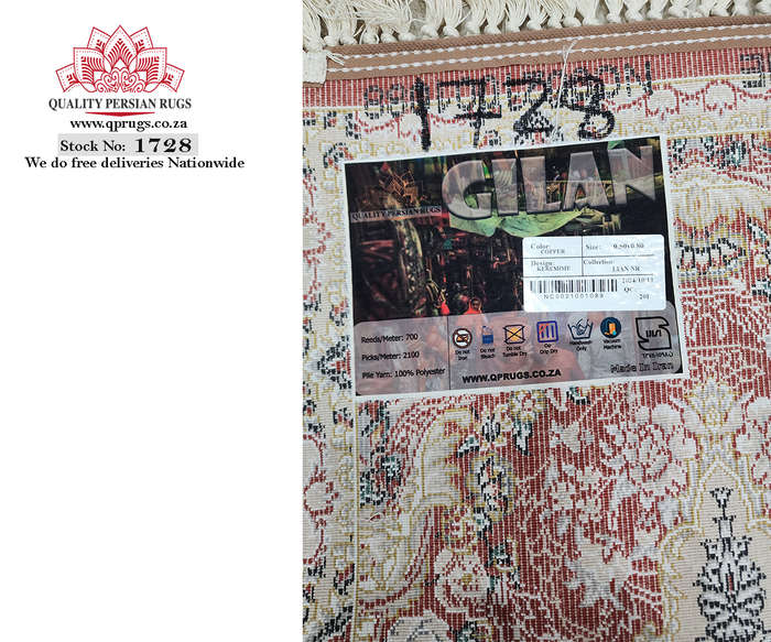 Beautiful Persian Gilan Carpet 80 x 50 CM