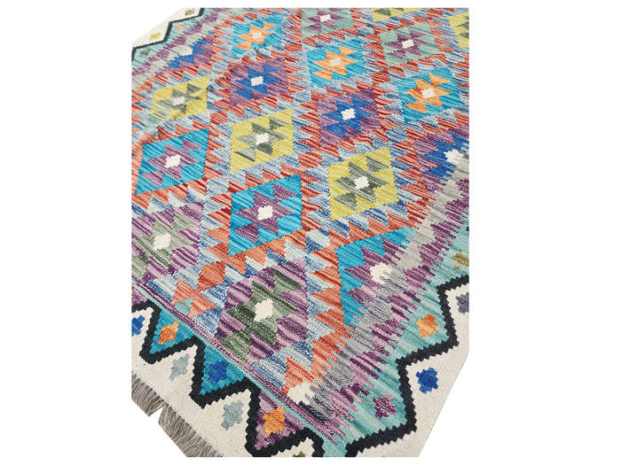 Incredible Afghan Choubi Kilim 193 x 139 CM