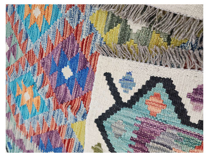 Incredible Afghan Choubi Kilim 193 x 139 CM