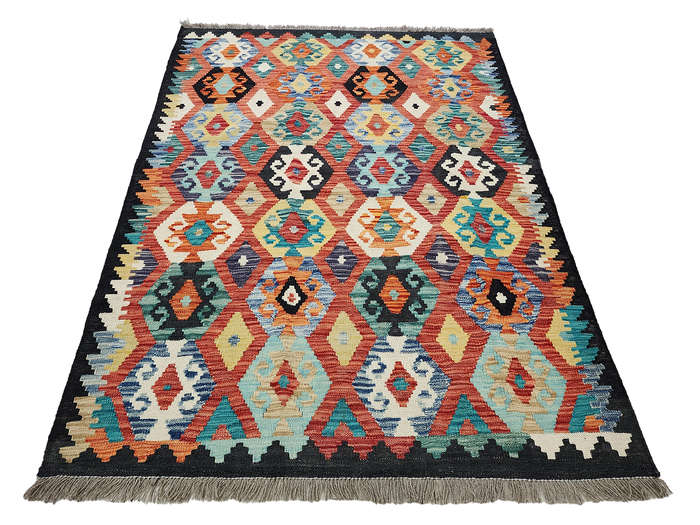 Beautiful Afghan Choubi kilim 184 x 134 CM