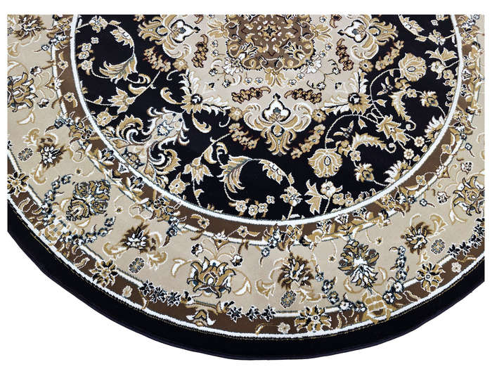 Navy Persian Style Round Carpet 200 x 200 CM
