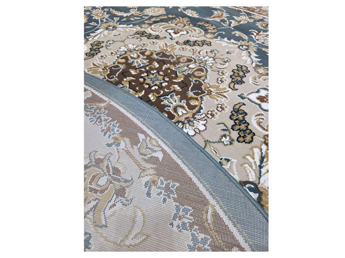 Stunning Blue Persian Style Round Carpet 200 x 200 CM