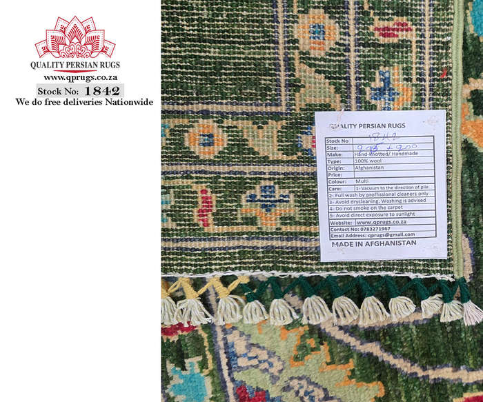 Incredible Afghan Ariana  Handmade Carpet 290 x 200 CM