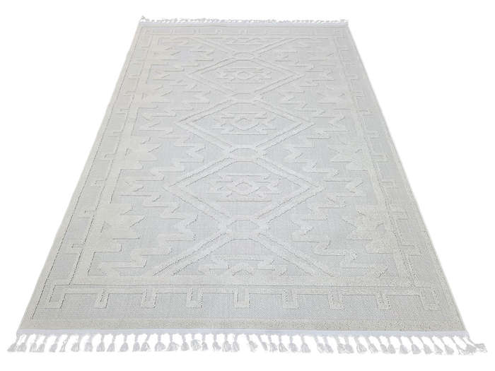 Beautiful Cream Machine Made Jute Carpet 290 X 200 CM
