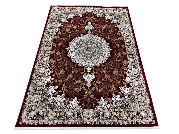 Red Persian Style Machine Made Carpet 230 x 160 CM