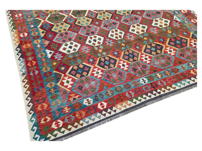 Fine Afghan Choubi Kilim 395 x 305 cm