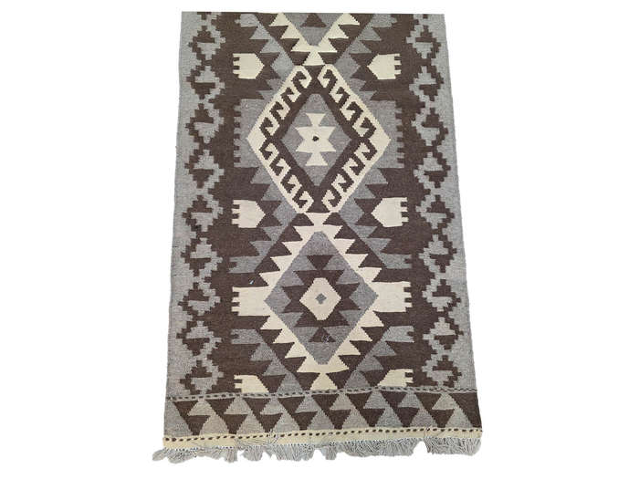 Beautiful 4 Meter Afghan Natural Kilim Runner 395 x 80 CM