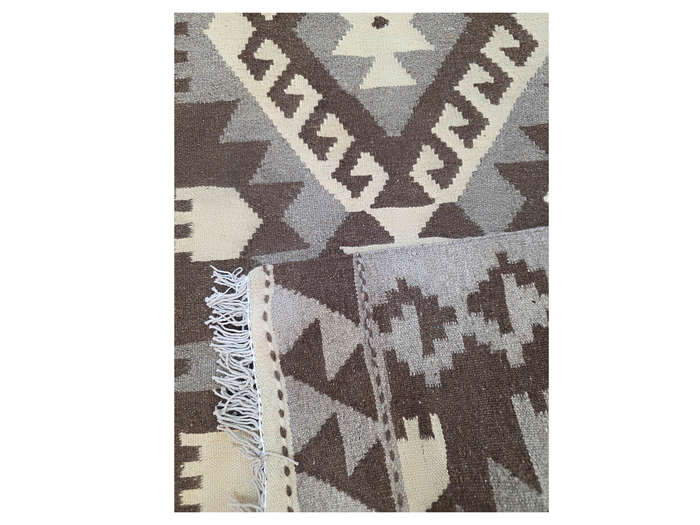 Beautiful 4 Meter Afghan Natural Kilim Runner 395 x 80 CM