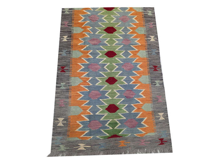 Fine Afghan Choubi Kilim runner 400 x 84 cm