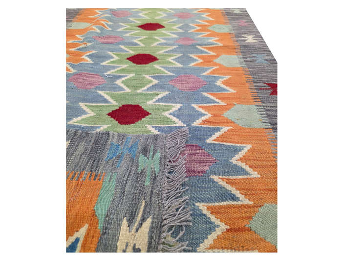 Fine Afghan Choubi Kilim runner 400 x 84 cm