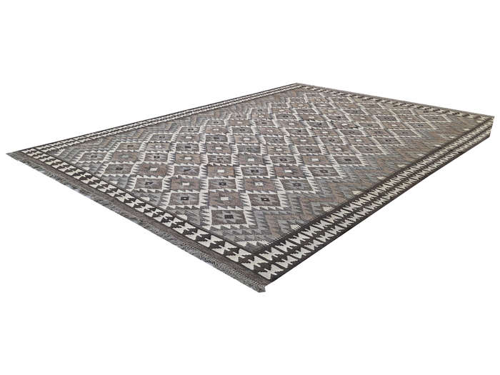 Fine Handwoven woolen Natural Kilim  285 x 197cm