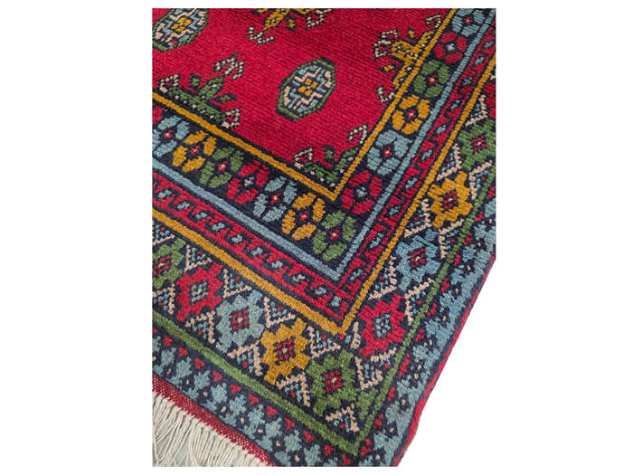 Gorgeous Afghan Kunduz Bukhara Carpet 291 x 84 CM