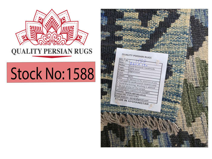 Incredible Afghan Handmade Kilim Rug 260 x 190cm