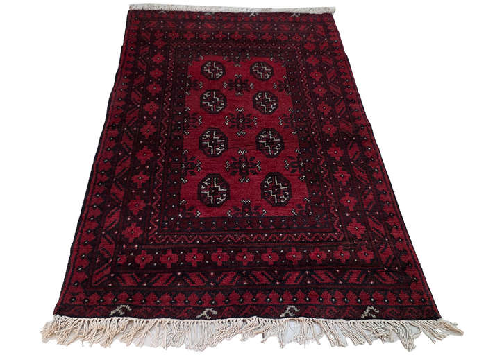Gorgeous Afghan Bukhara Design Carpet - 125 x 80 CM