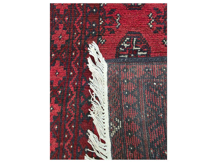 Gorgeous Afghan Bukhara Design Carpet - 125 x 80 CM