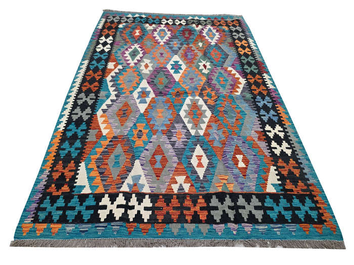 Stunning Afghan Handmade Kilim 231 x 177cm