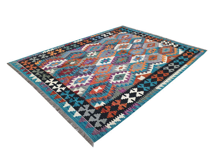 Stunning Afghan Handmade Kilim 231 x 177cm