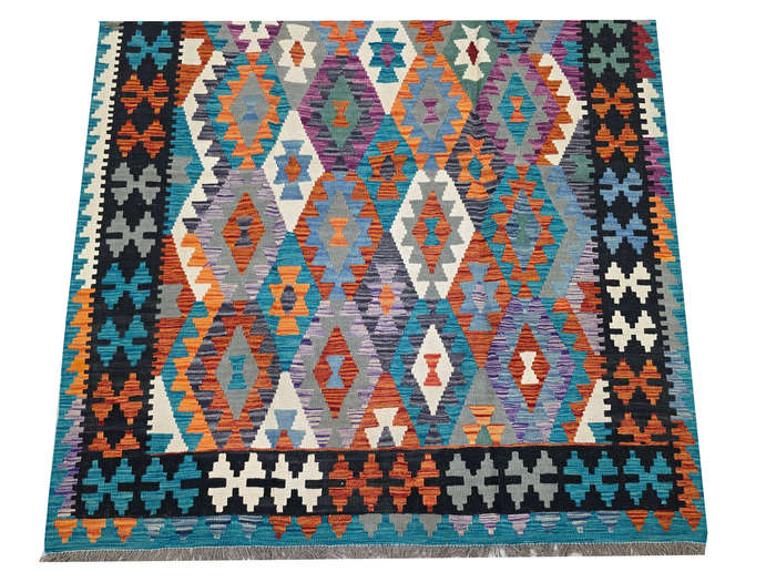 Stunning Afghan Handmade Kilim 231 x 177cm