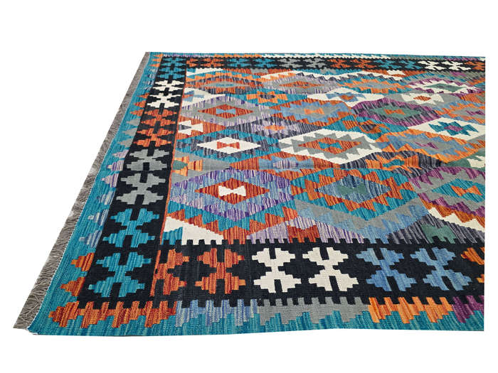 Stunning Afghan Handmade Kilim 231 x 177cm