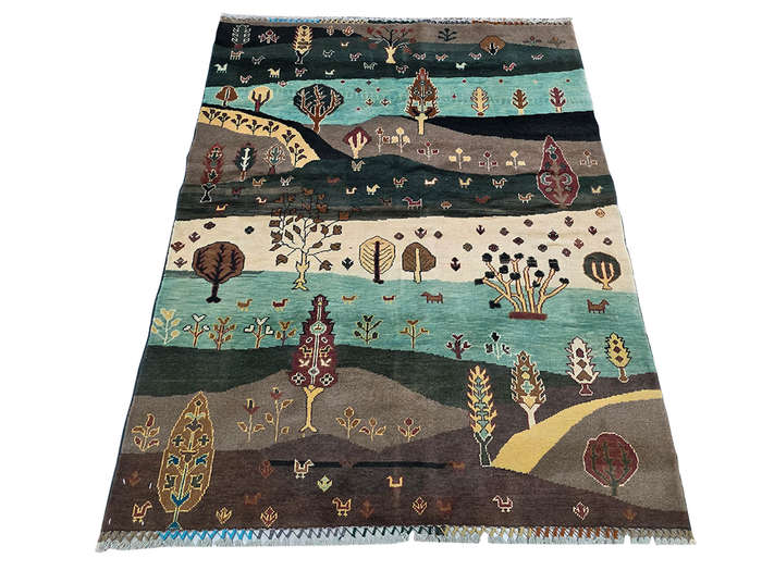 Incredible Afghan Ariana Handmade Carpet 190 x 153 CM