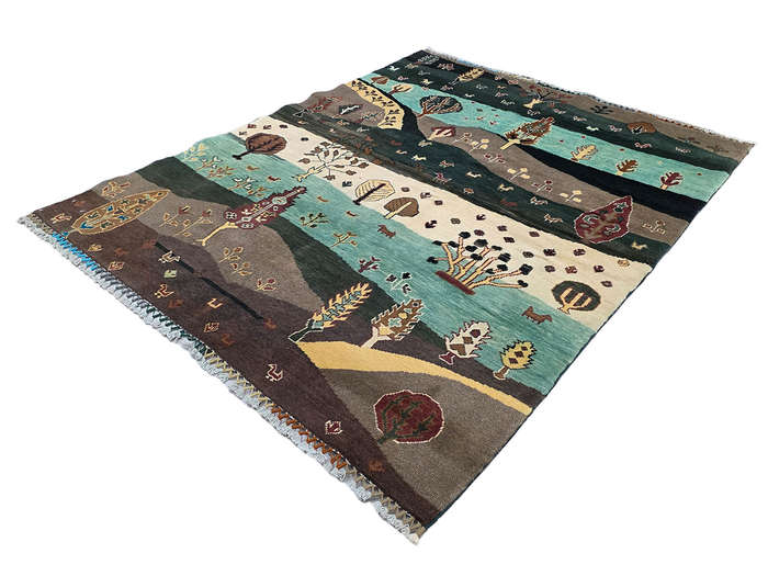 Incredible Afghan Ariana Handmade Carpet 190 x 153 CM
