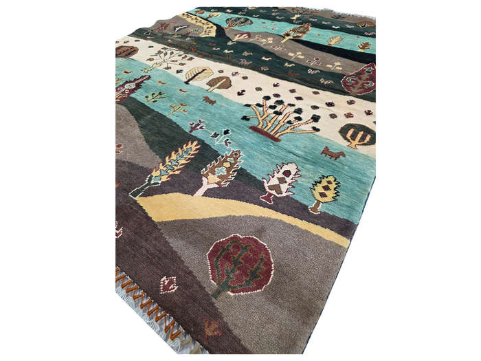Incredible Afghan Ariana Handmade Carpet 190 x 153 CM