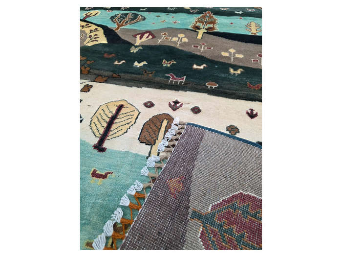 Incredible Afghan Ariana Handmade Carpet 190 x 153 CM