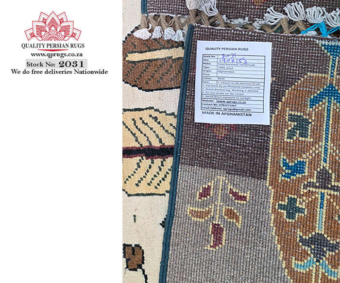 Incredible Afghan Ariana Handmade Carpet 190 x 153 CM