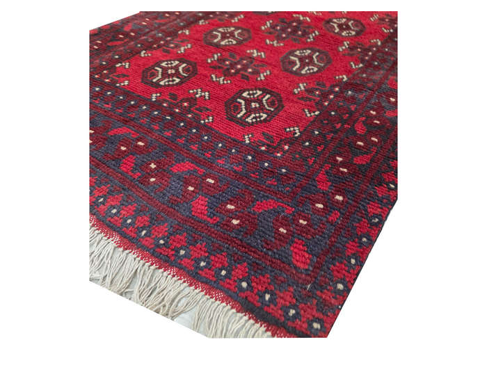 Afghan Bukhara Carpet runner 393 x 76cm