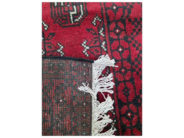 Beautiful Afghan Bukhara Design Carpet - 117 x 75 CM
