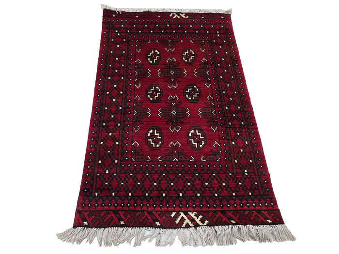 Gorgeous Afghan Bukhara Design Carpet - 120 x 74 CM