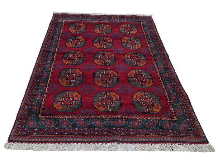 Stunning Afghan Kunduz Handmade Carpet 205 x 154 CM