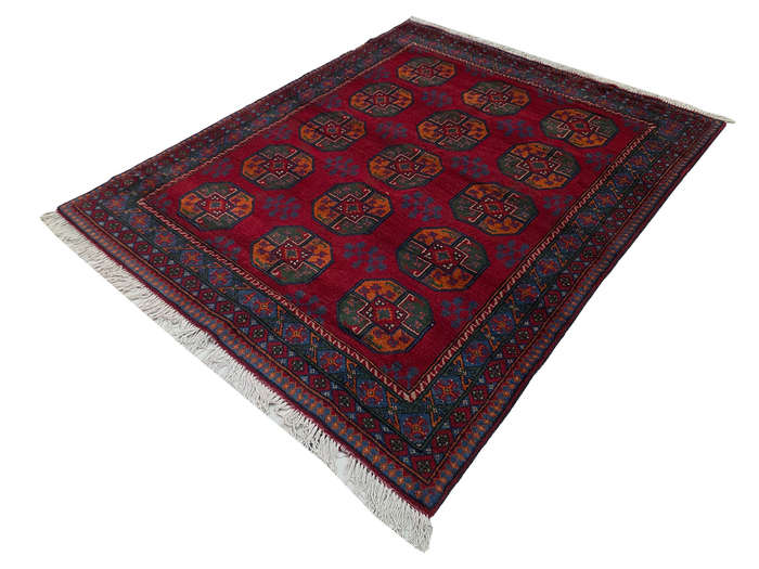 Stunning Afghan Kunduz Handmade Carpet 205 x 154 CM