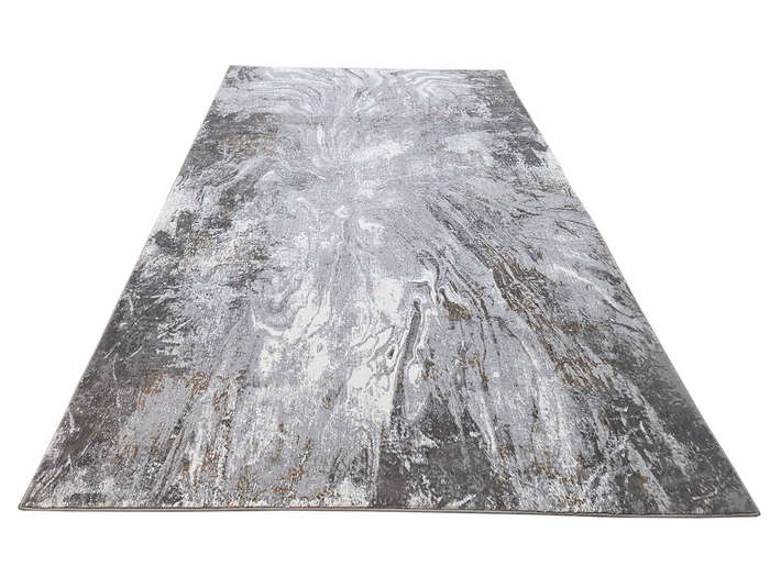 High Quality Grey Machine Made Modern Carpet 290 x 200 CM