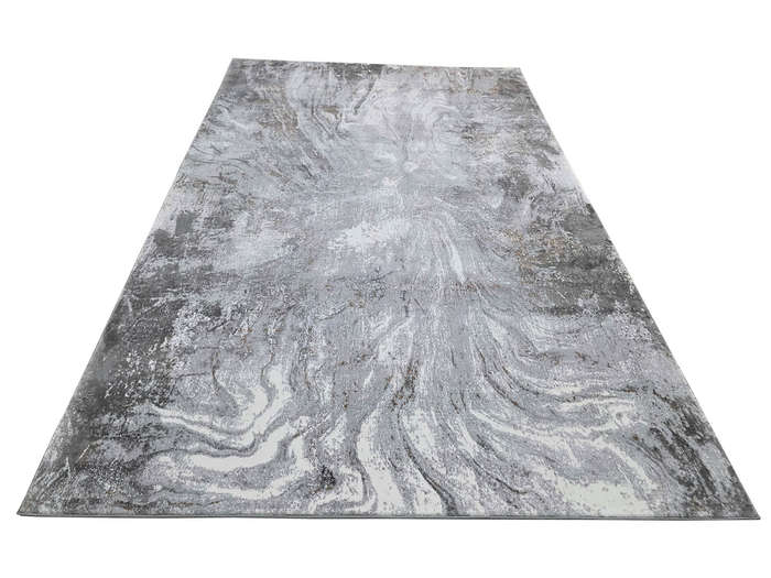 High Quality Grey Machine Made Modern Carpet 290 x 200 CM