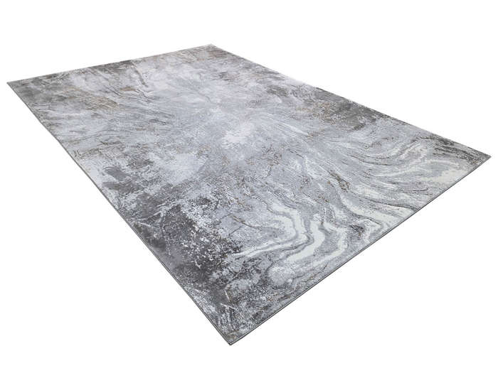 High Quality Grey Machine Made Modern Carpet 290 x 200 CM