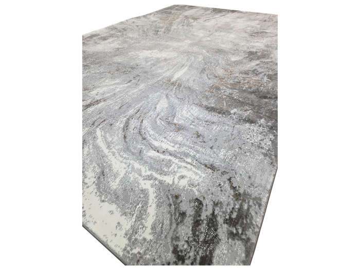 High Quality Grey Machine Made Modern Carpet 290 x 200 CM