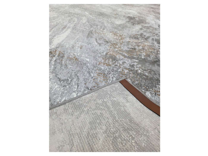High Quality Grey Machine Made Modern Carpet 290 x 200 CM