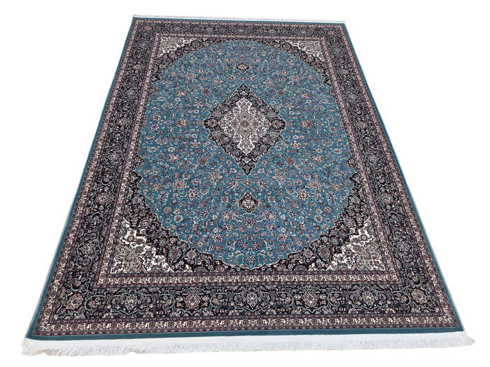 Fine Quality Persian Machine Made Blue Carpet 290 x 200 CM