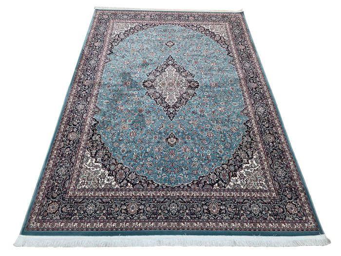 Fine Quality Persian Machine Made Blue Carpet 290 x 200 CM