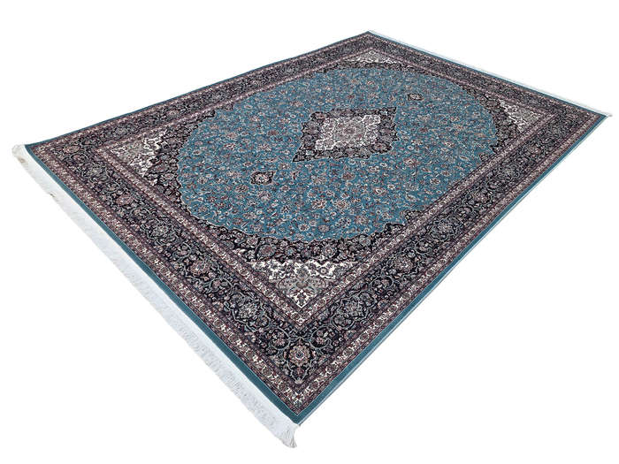 Fine Quality Persian Machine Made Blue Carpet 290 x 200 CM