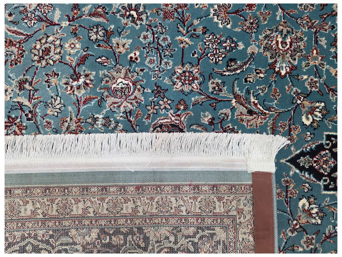 Fine Quality Persian Machine Made Blue Carpet 290 x 200 CM